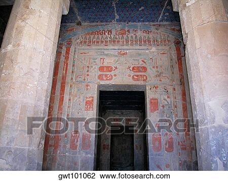 Low angle view of a doorway of a building, Egypt View Large Photo Image Stock Image - Low angle view of a doorway of a building, Egypt. Fotosearch