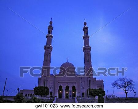 Low angle view of a mosque View Large Photo Image Stock Image - Low angle view of a mosque. Fotosearch