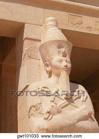 Low angle view of a sculpture, Egypt View Large Photo Image Stock Image - Low angle view of a sculpture, Egypt. Fotosearch