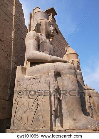 Low angle view of a statue, Temples Of Karnak, Luxor, Egypt View Large Photo Image Stock Photography - Low angle view of a statue, Temples Of Karnak, Luxor, Egypt. Fotosearch