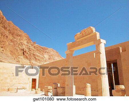 Old building and columns, Egypt View Large Photo Image Stock Image - Old building and columns, Egypt. Fotosearch