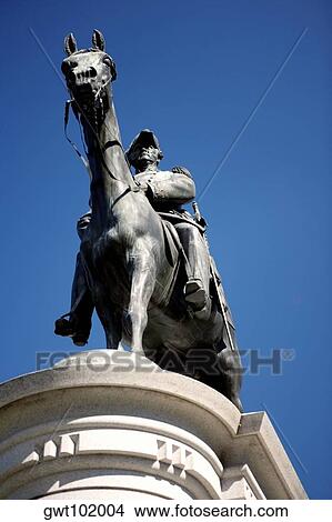 Low angle view of the statue of a man on a horse, Washington DC, USA View Large Photo Image Picture - Low angle view of the statue of a man on a horse, Washington DC, USA. Fotosearch