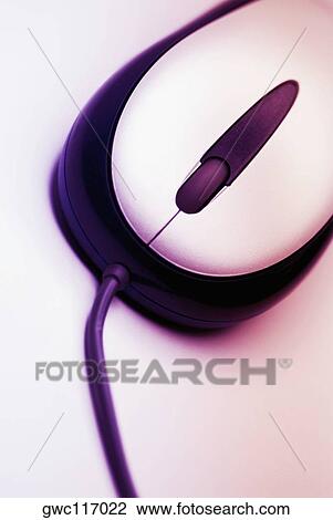 Stock Image - Close-up of a computer mouse. Fotosearch