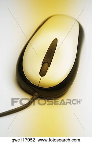 Stock Image - Close-up of a computer mouse. Fotosearch