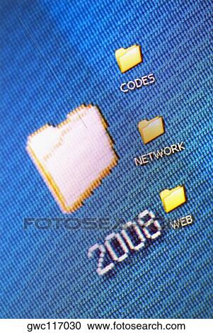 Close-up of computer icons on a visual screen View Large Photo Image Stock Image - Close-up of computer icons on a visual screen. Fotosearch