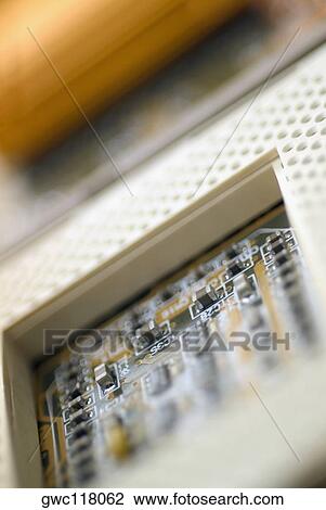 Close-up of a circuit board View Large Photo Image Stock Image - Close-up of a circuit board. Fotosearch