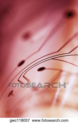 Stock Photo - Close-up of a circuit board. Fotosearch
