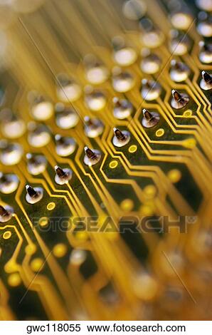 Stock Photography - Close-up of a circuit board. Fotosearch