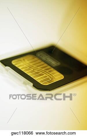 Stock Photograph - Close-up of a computer chip. Fotosearch