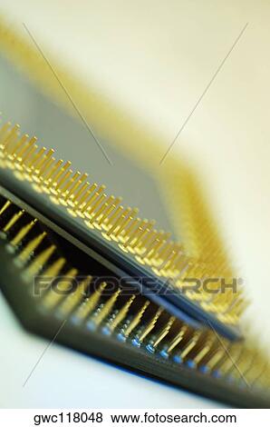Close-up of computer chips View Large Photo Image Stock Photo - Close-up of computer chips. Fotosearch