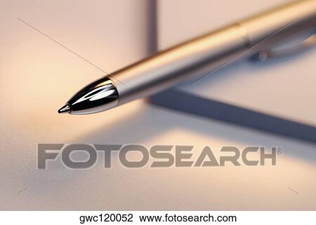 Close-up of a pen on a notebook View Large Photo Image Stock Image - Close-up of a pen on a notebook. Fotosearch
