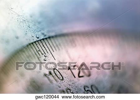 Close-up of a protractor in water View Large Photo Image Picture - Close-up of a protractor in water. Fotosearch