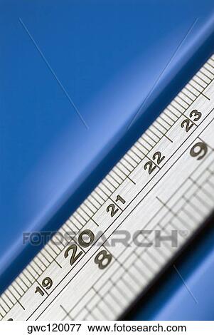 Stock Photo - Close-up of a ruler. Fotosearch
