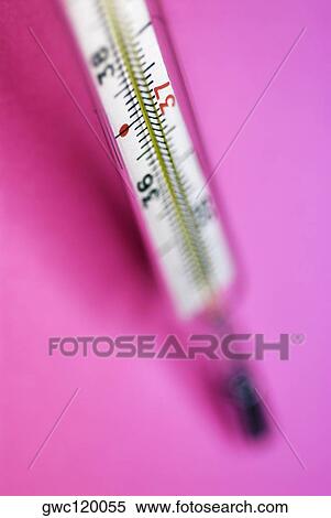 Stock Photography - Close-up of a thermometer. Fotosearch