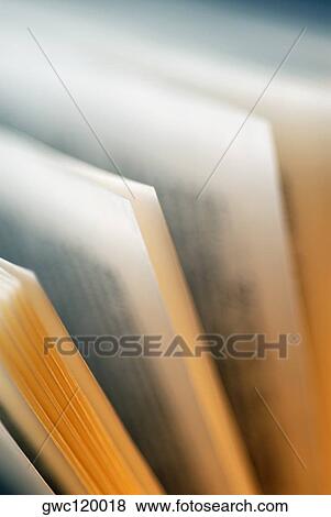 Close-up of an open book View Large Photo Image Stock Photo - Close-up of an open book. Fotosearch