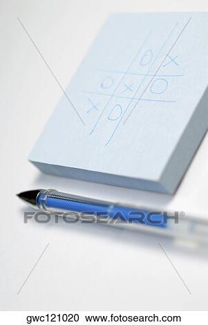 Close-up of a game of tic-tac-toe View Large Photo Image Stock Image - Close-up of a game of tic-tac-toe. Fotosearch