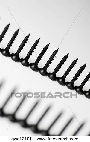 Close-up of screws View Large Photo Image Stock Image - Close-up of screws. Fotosearch