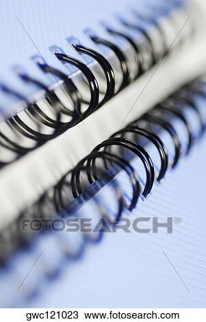 Close-up of two spiral notebooks View Large Photo Image Stock Image - Close-up of two spiral notebooks. Fotosearch