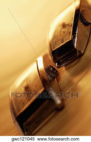 Close-up of two wrist watches View Large Photo Image Stock Photography - Close-up of two wrist watches. Fotosearch