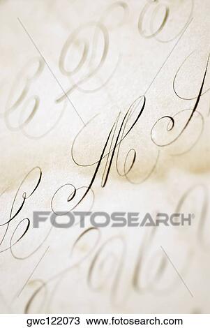 Close-up of alphabets in different typescripts View Large Photo Image Stock Image - Close-up of alphabets in different typescripts. Fotosearch