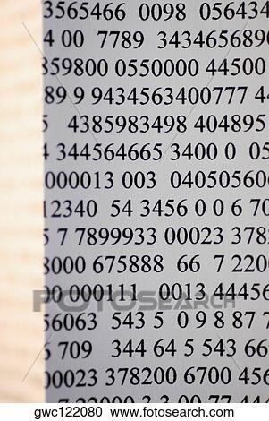 Close-up of numbers on paper View Large Photo Image Stock Image - Close-up of numbers on paper. Fotosearch