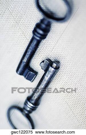 Close-up of two keys View Large Photo Image Stock Photography - Close-up of two keys. Fotosearch