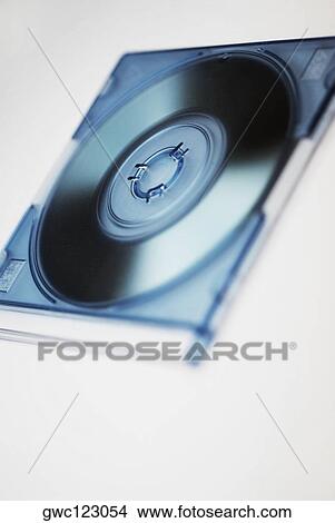 Close-up of a CD in a CD case View Large Photo Image Picture - Close-up of a CD in a CD case. Fotosearch