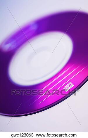 Stock Image - Close-up of a CD. Fotosearch