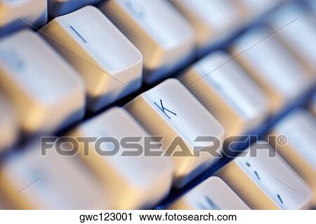 Stock Image - Close-up of a computer keyboard. Fotosearch