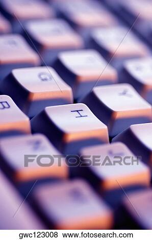 Close-up of a computer keyboard View Large Photo Image Stock Photo - Close-up of a computer keyboard. Fotosearch