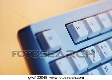 Stock Photo - Close-up of a computer keyboard. Fotosearch