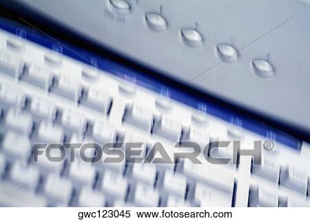 Stock Photography - Close-up of a computer keyboard. Fotosearch