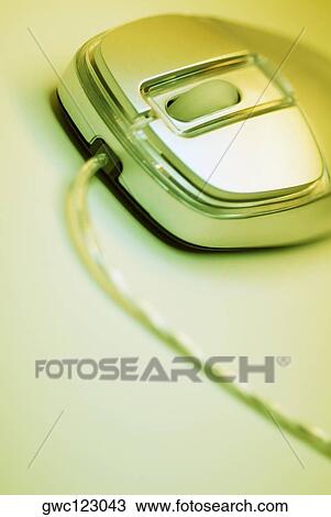 Stock Image - Close-up of a computer mouse. Fotosearch