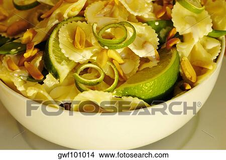 Picture - Close-up of a bowl of pasta. Fotosearch