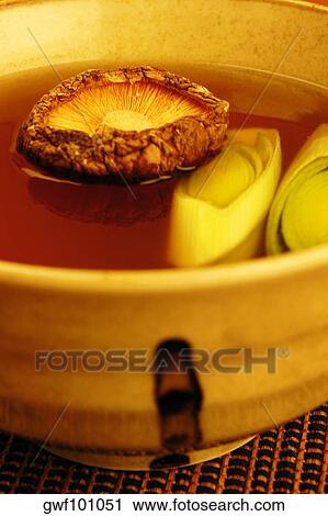 Close-up of a bowl of soup View Large Photo Image Stock Image - Close-up of a bowl of soup. Fotosearch