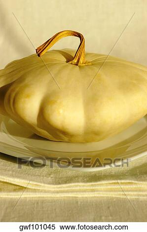 Close-up of a pumpkin in a plate View Large Photo Image Stock Photography - Close-up of a pumpkin in a plate. Fotosearch