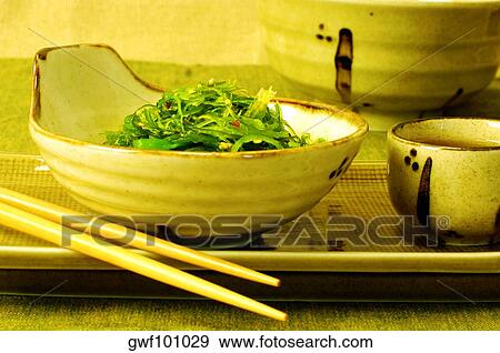 Stock Photo - Close-up of salad in a bowl. Fotosearch