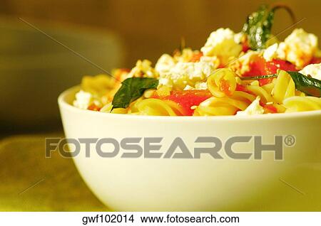 Close-up of a bowl of pasta View Large Photo Image Picture - Close-up of a bowl of pasta. Fotosearch