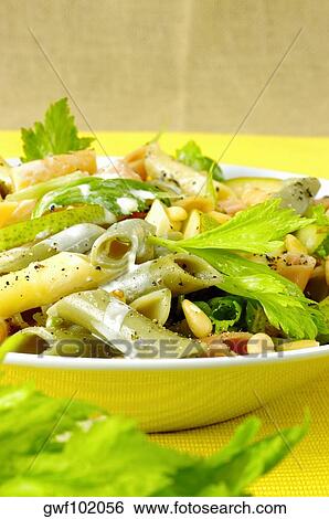 Close-up of a bowl of pasta View Large Photo Image Stock Photograph - Close-up of a bowl of pasta. Fotosearch