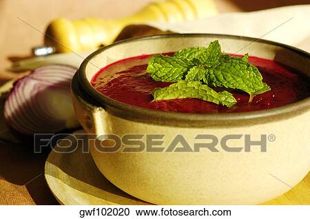 Close-up of a bowl of soup View Large Photo Image Stock Image - Close-up of a bowl of soup. Fotosearch