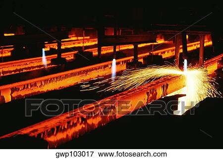 Blow torch cutting steel, Illinois, USA View Large Photo Image Stock Photo - Blow torch cutting steel, Illinois, USA. Fotosearch