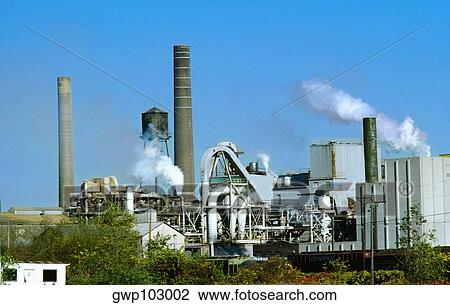 Smoke emitting from a factory, Chicago, Illinois, USA View Large Photo Image Stock Image - Smoke emitting from a factory, Chicago, Illinois, USA. Fotosearch