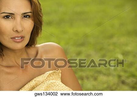 Portrait of a mid adult woman View Large Photo Image Stock Image - Portrait of a mid adult woman. Fotosearch