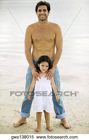 Portrait of a father and his daughter on the beach View Large Photo Image Stock Photography - Portrait of a father and his daughter on the beach. Fotosearch