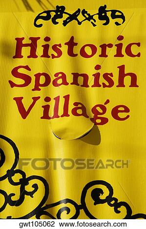 Stock Image - Close-up of an information board, Miami, Florida, USA. Fotosearch