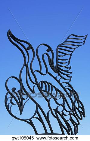 Low angle view of a metal design View Large Photo Image Stock Photography - Low angle view of a metal design. Fotosearch