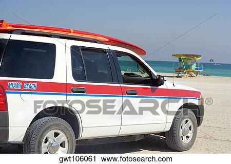 Side profile of a car on the beach, South Beach, Miami, Florida, USA View Large Photo Image Stock Image - Side profile of a car on the beach, South Beach, Miami, Florida, USA. Fotosearch