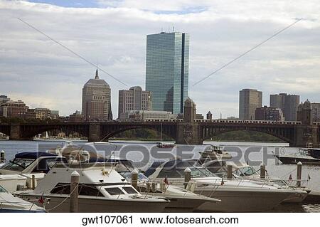 Boats anchored at the dock, Boston, Massachusetts, USA View Large Photo Image Stock Image - Boats anchored at the dock, Boston, Massachusetts, USA. Fotosearch