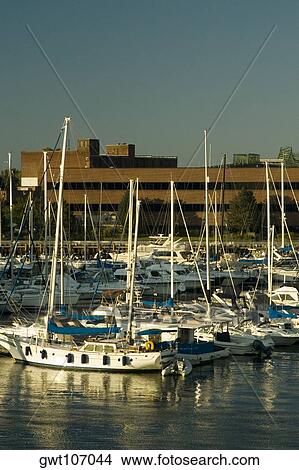 Boats docked at the harbor, Boston, Massachusetts, USA View Large Photo Image Picture - Boats docked at the harbor, Boston, Massachusetts, USA. Fotosearch