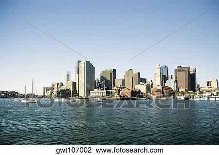 Buildings at the waterfront, Boston, Massachusetts, USA View Large Photo Image Stock Image - Buildings at the waterfront, Boston, Massachusetts, USA. Fotosearch